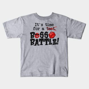 Boss Battle Time! Kids T-Shirt